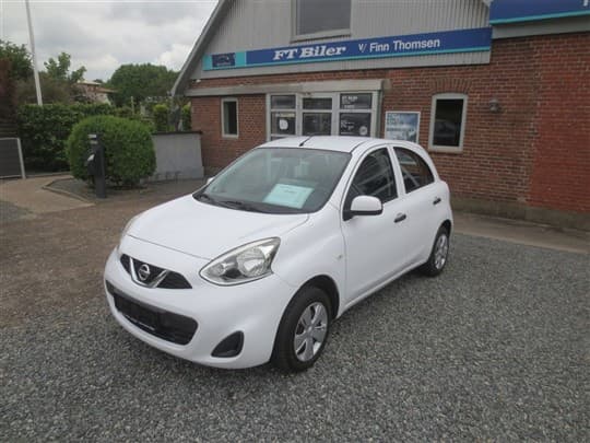 Nissan micra 12 visia 80hk 5d